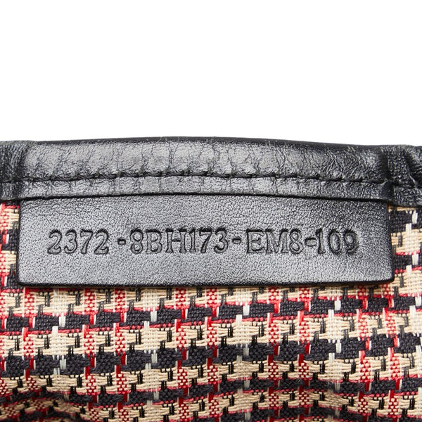フェンディ ズッカ ホース トートバッグ 8BH173 ブラウン キャンバス レディース FENDI 【中古】