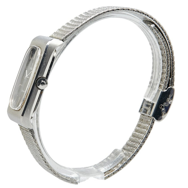 オメガ ジュネーブ 腕時計 手巻き ブラック文字盤 ステンレススチール メンズ OMEGA 【中古】