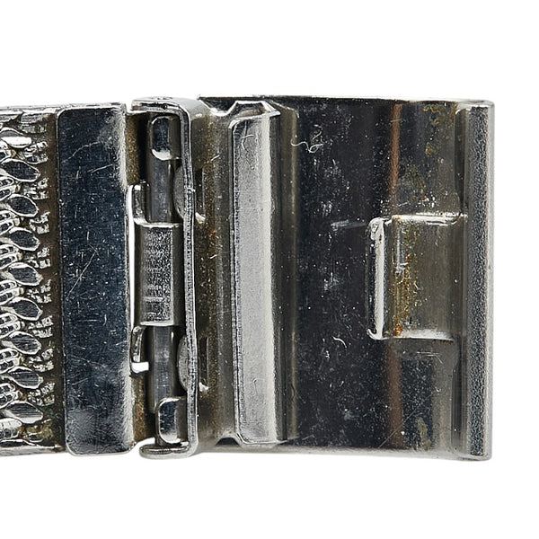 オメガ ジュネーブ 腕時計 手巻き ブラック文字盤 ステンレススチール メンズ OMEGA 【中古】