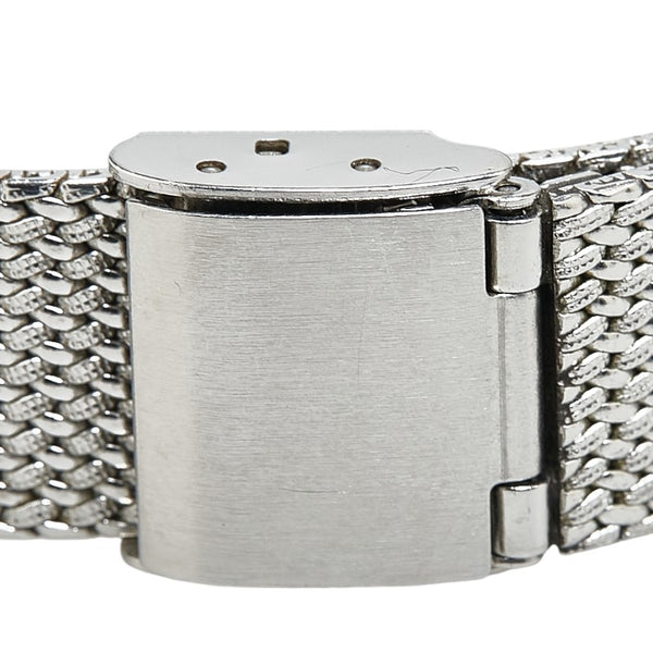 オメガ ジュネーブ 腕時計 手巻き ブラック文字盤 ステンレススチール メンズ OMEGA 【中古】