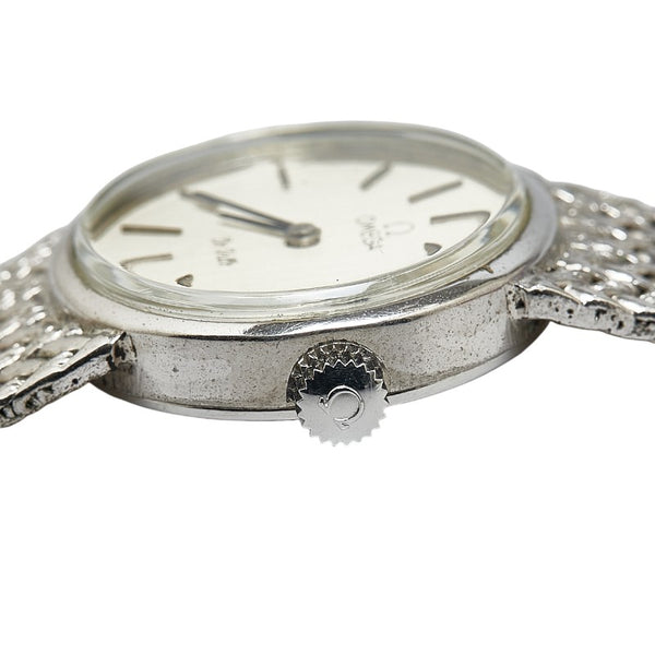 オメガ デビル 腕時計 7520.31 クオーツ シルバー文字盤 ステンレススチール メンズ OMEGA 【中古】