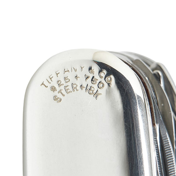 ティファニー VICTORINOX ヴィクトリノックス コラボ マルチツール SV925 シルバー K18YG イエローゴールド コンビ メンズ TIFFANY&Co. 【中古】