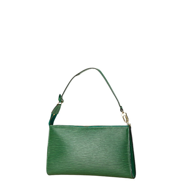 ルイ ヴィトン エピ ポシェット アクセソワール ポシェット M52944 ボルネオグリーン レザー レディース LOUIS VUITTON 【中古】