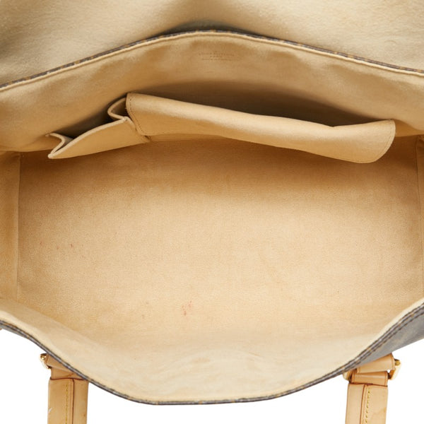ルイ ヴィトン モノグラム ビバリーGM ハンドバッグ ショルダーバッグ  M40120 ブラウン PVC レザー レディース LOUIS VUITTON 【中古】