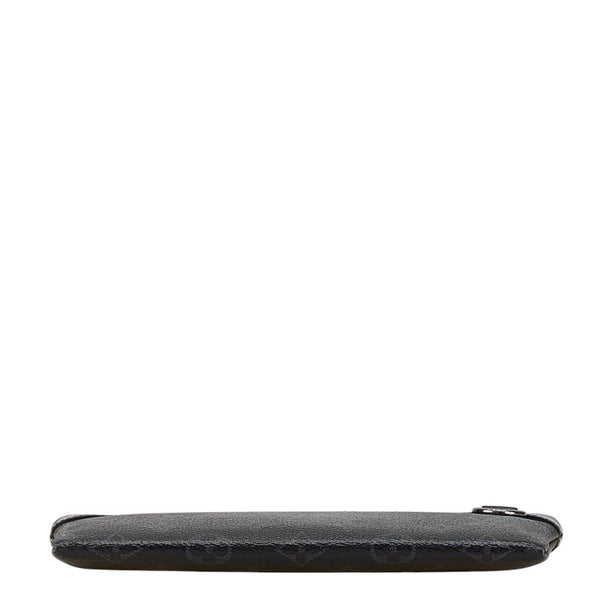 ルイ ヴィトン モノグラム エクリプス ポシェット ディスカバリーＰＭ ポーチ M44323 ブラック PVC レザー メンズ LOUIS VUITTON 【中古】