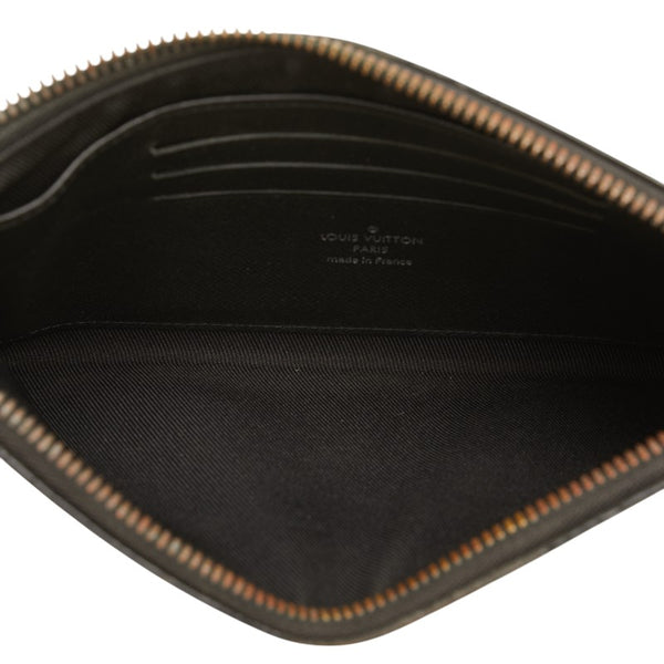 ルイ ヴィトン モノグラム エクリプス ポシェット ディスカバリーＰＭ ポーチ M44323 ブラック PVC レザー メンズ LOUIS VUITTON 【中古】