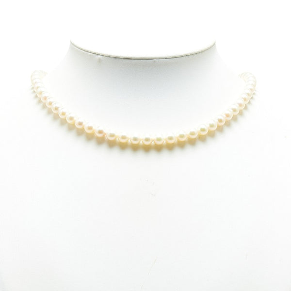 スターリングシルバー アコヤパール7～7.5mm ネックレス レディース 【中古】