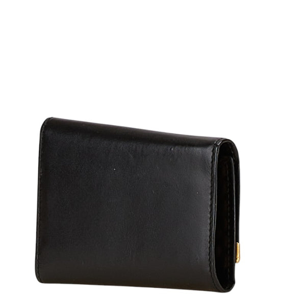 ダンヒル キーケース 6連 ブラック ゴールド レザー メンズ Dunhill 【中古】