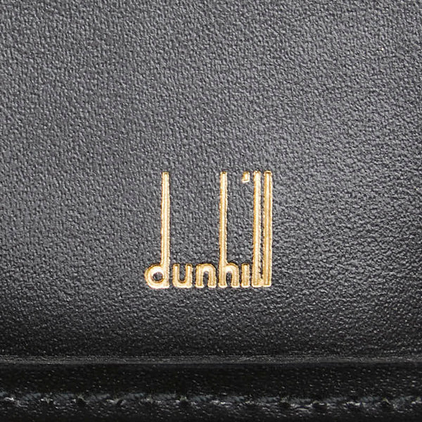ダンヒル キーケース 6連 ブラック ゴールド レザー メンズ Dunhill 【中古】