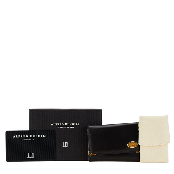 ダンヒル キーケース 6連 ブラック ゴールド レザー メンズ Dunhill 【中古】