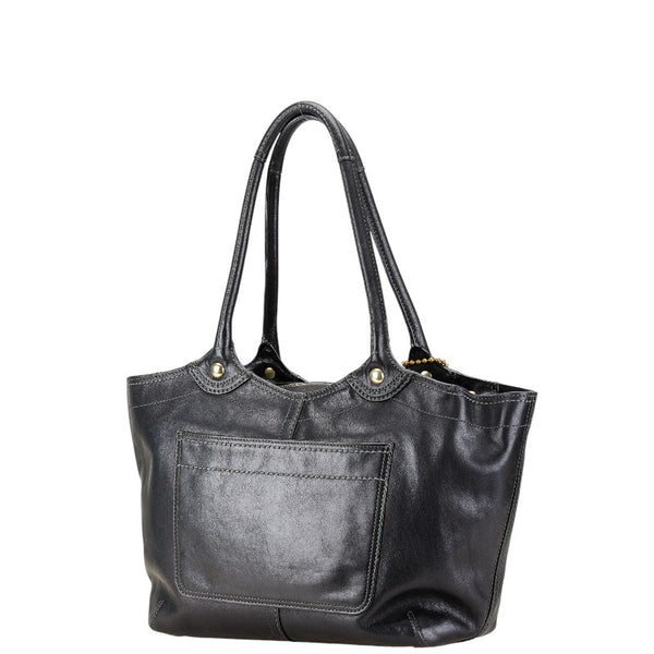 コーチ ハンドバッグ トートバッグ 12415 ブラック レザー レディース COACH 【中古】