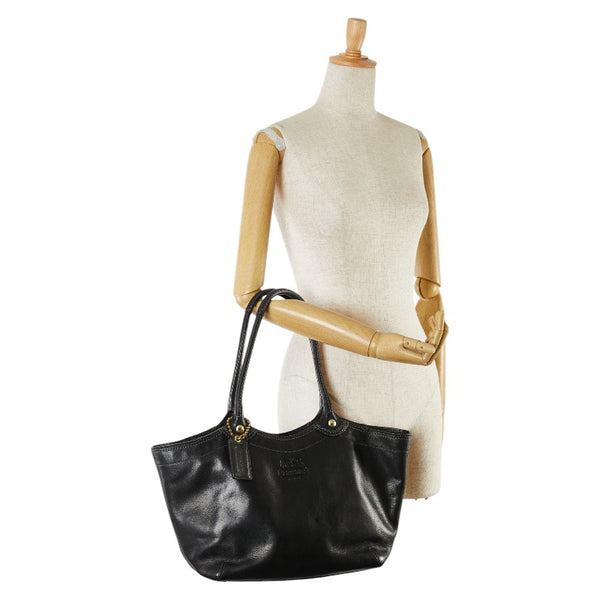 コーチ ハンドバッグ トートバッグ 12415 ブラック レザー レディース COACH 【中古】