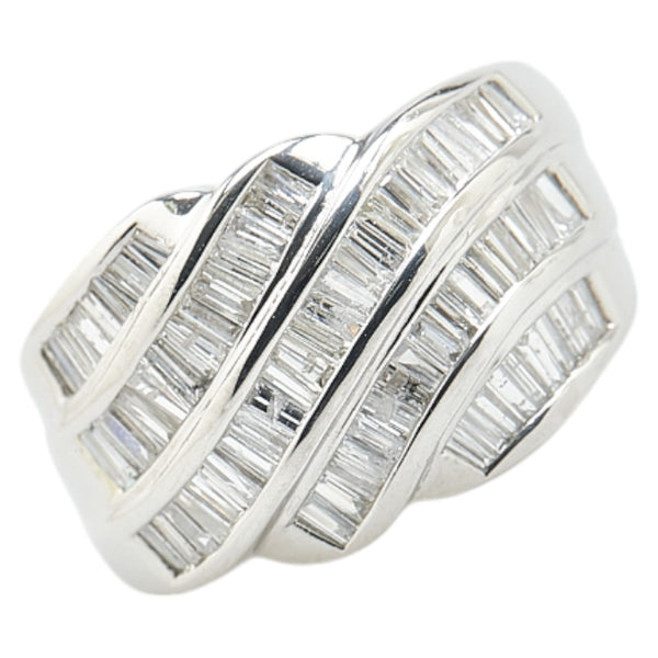 Pt900 プラチナ ダイヤ1.50ct リング 指輪 レディース 11.5号 【中古】