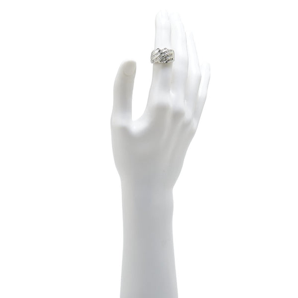 Pt900 プラチナ ダイヤ1.50ct リング 指輪 レディース 11.5号 【中古】