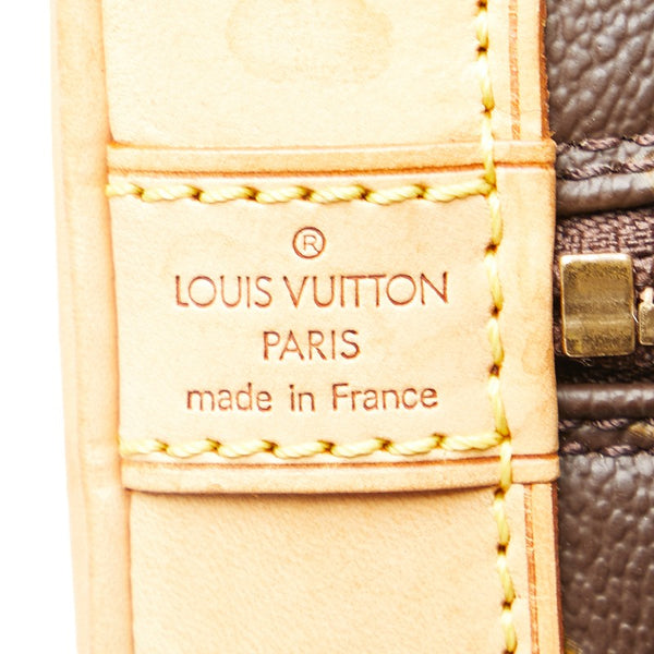 ルイ ヴィトン モノグラム アルマPM ハンドバッグ M51130 ブラウン PVC レザー レディース LOUIS VUITTON 【中古】