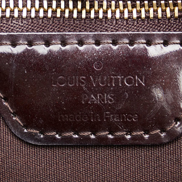 ルイ ヴィトン モノグラム ヴェルニ ウィルシャーPM ハンドバッグ M93641 アマラント パープル パテントレザー レディース LOUIS VUITTON 【中古】