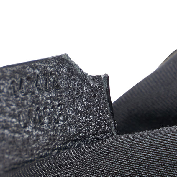 グッチ GGキャンバス アビー トートバッグ ショルダーバッグ 141472 ブラック キャンバス レザー レディース GUCCI 【中古】