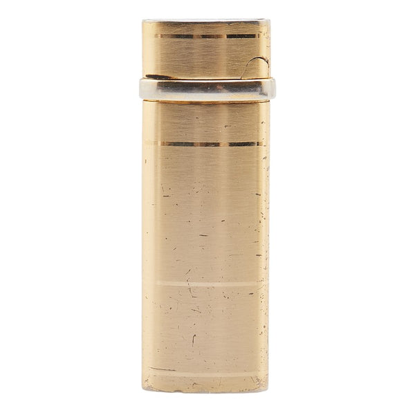 イヴ サンローラン YSLロゴ ガスライター ライター ゴールド メッキ レディース YVES SAINT LAURENT 【中古】