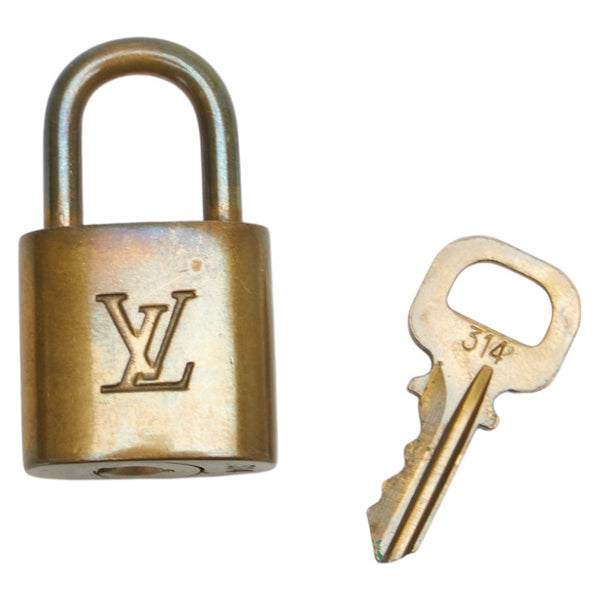 ルイ ヴィトン パドロック 南京錠 10点セット ゴールド メッキ レディース LOUIS VUITTON 【中古】