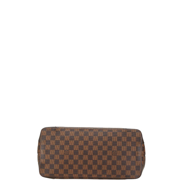 ルイ ヴィトン ダミエ ハムステッドMM ハンドバッグ トートバッグ N51204 ブラウン PVC レディース LOUIS VUITTON 【中古】