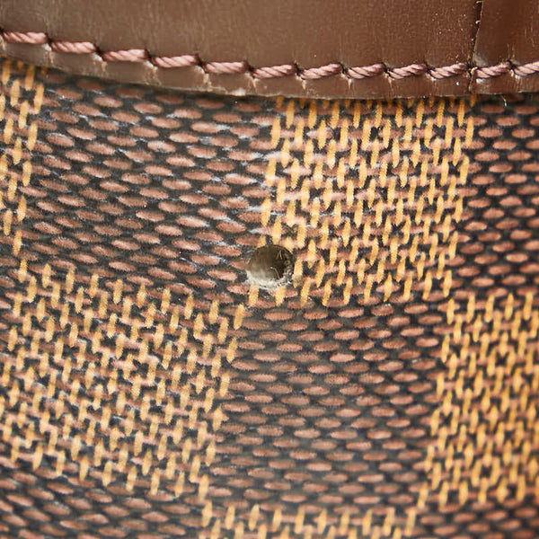 ルイ ヴィトン ダミエ ハムステッドMM ハンドバッグ トートバッグ N51204 ブラウン PVC レディース LOUIS VUITTON 【中古】