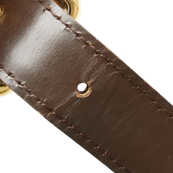 ルイ ヴィトン ダミエ ハムステッドMM ハンドバッグ トートバッグ N51204 ブラウン PVC レディース LOUIS VUITTON 【中古】