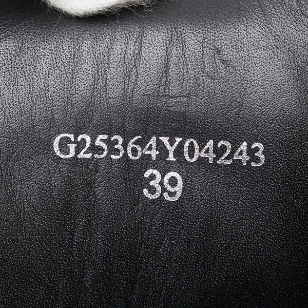 シャネル ココマーク ブーツ サイズ：39 ブラック スウェード レディース CHANEL 【中古】