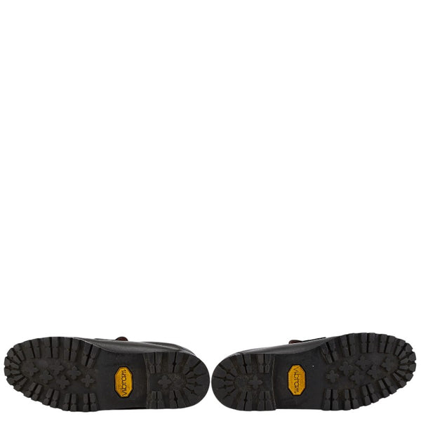 サルヴァトーレフェラガモ ガンチーニ ショートブーツ ブラック レザー レディース Salvatore Ferragamo 【中古】