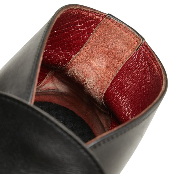 サルヴァトーレフェラガモ ガンチーニ ショートブーツ ブラック レザー レディース Salvatore Ferragamo 【中古】