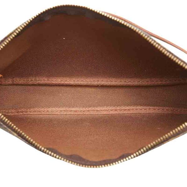 ルイ ヴィトン モノグラム ポシェット アクセソワール ショルダーバッグ M51980 ブラウン PVC レザー レディース LOUIS VUITTON 【中古】