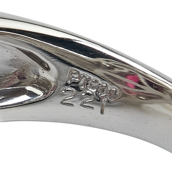 Pt900 プラチナ ルベライト2.21ct ダイヤ1.42ct リング 指輪 レディース 12号 【中古】