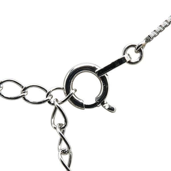 Pt900 プラチナ Pt850 プラチナ ダイヤ1.00ct クロス 十字架 モチーフ ペンダントネックレス レディース 【中古】