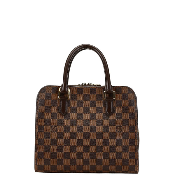 ルイ ヴィトン ダミエ トリアナ ハンドバッグ N51155 ブラウン PVC レザー レディース LOUIS VUITTON 【中古】