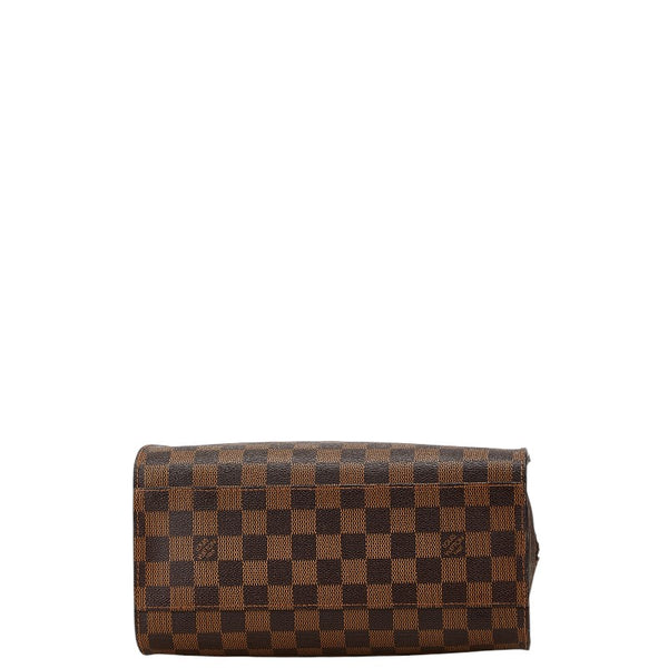 ルイ ヴィトン ダミエ トリアナ ハンドバッグ N51155 ブラウン PVC レザー レディース LOUIS VUITTON 【中古】