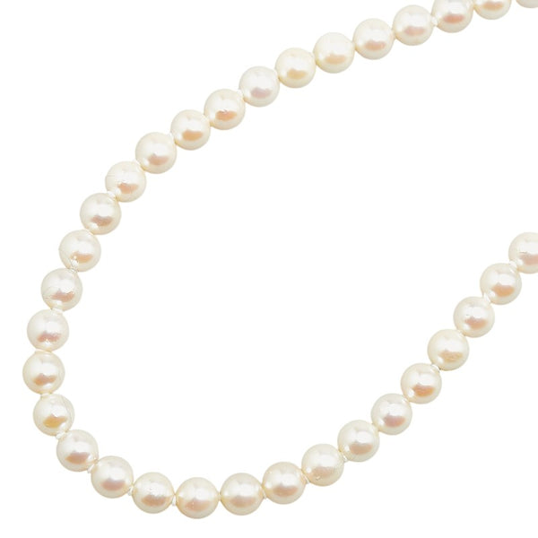 スターリングシルバー アコヤ真珠 アコヤパール6～6.5mm ネックレス レディース 【中古】