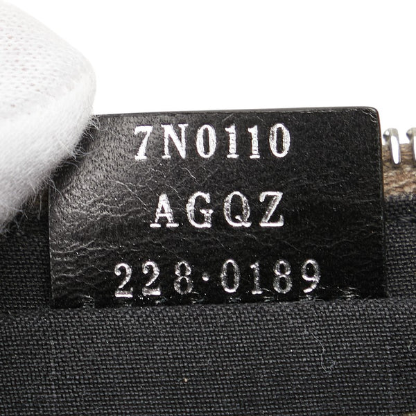 フェンディ クラッチバッグ セカンドバッグ 7N0110 グレージュ レザー レディース FENDI 【中古】