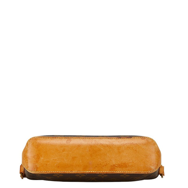 ルイ ヴィトン モノグラム トロター 斜め掛け ショルダーバッグ M51240 ブラウン PVC レザー レディース LOUIS VUITTON 【中古】