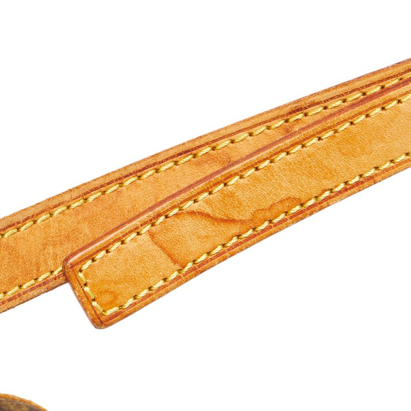ルイ ヴィトン モノグラム トロター 斜め掛け ショルダーバッグ M51240 ブラウン PVC レザー レディース LOUIS VUITTON 【中古】