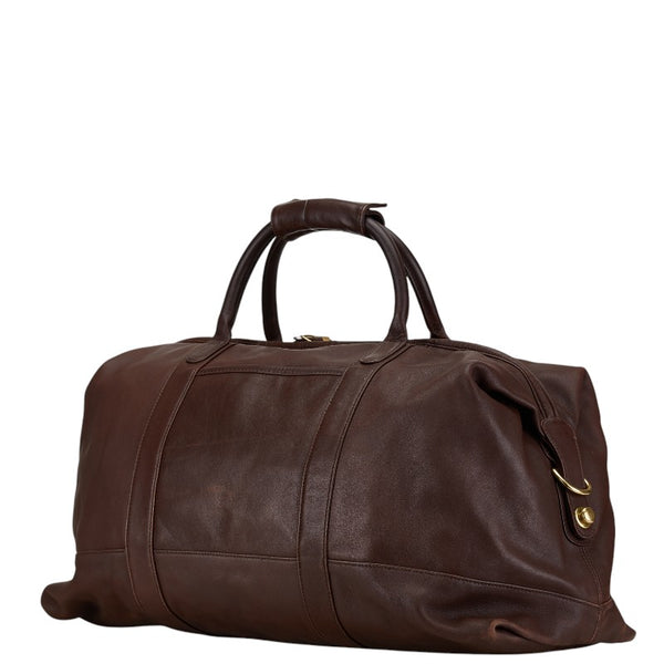 コーチ ボストンバッグ ショルダーバッグ 2WAY 502T ブラウン レザー レディース COACH 【中古】