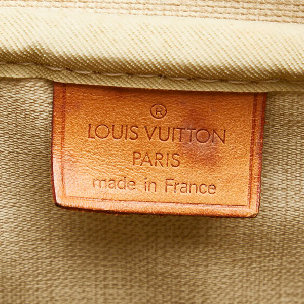 ルイ ヴィトン モノグラム ドーヴィル ハンドバッグ M47270 ブラウン PVC レザー レディース LOUIS VUITTON 【中古】