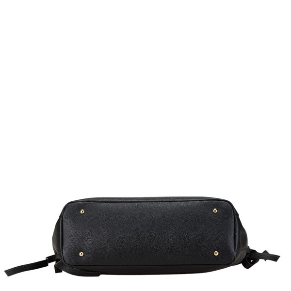 サマンサタバサ ハンドバッグ ショルダーバッグ 2WAY ブラック ブラウン レザー レディース Samantha Thavasa 【中古】