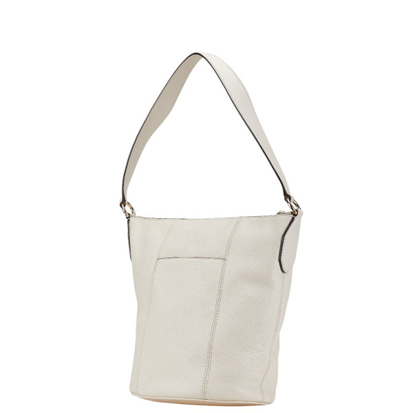 マイケルコース ワンショルダーバッグ ハンドバッグ ホワイト レザー レディース Michael Kors 【中古】