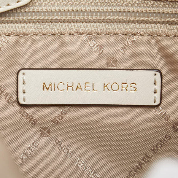 マイケルコース ワンショルダーバッグ ハンドバッグ ホワイト レザー レディース Michael Kors 【中古】