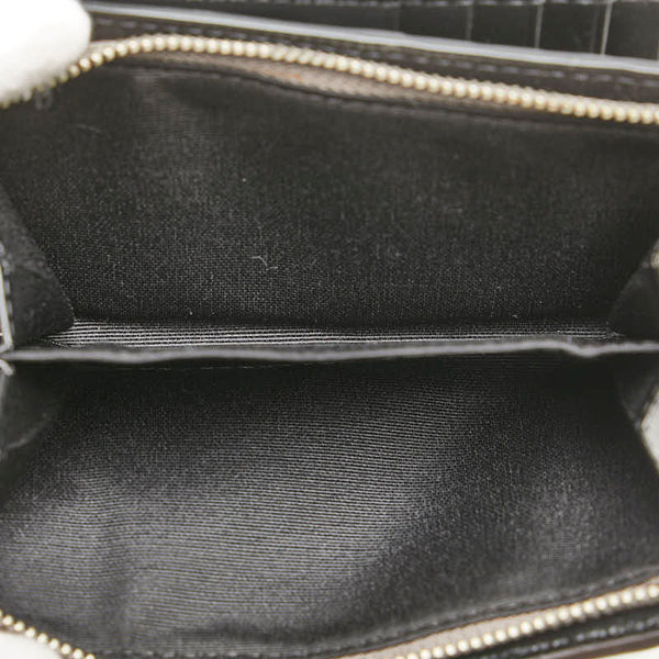マークジェイコブス 二つ折り財布 グレー レザー レディース MARC JACOBS 【中古】