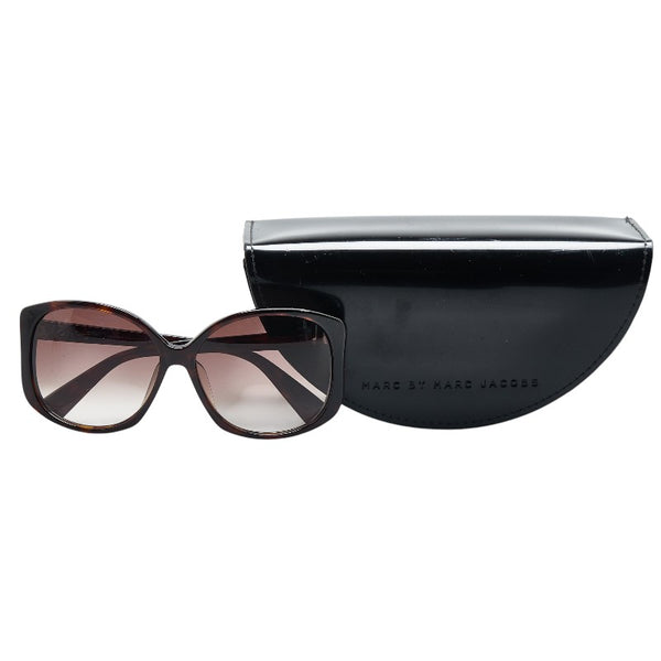 マークバイマークジェイコブス サングラス MMJ147F/S ブラウン プラスチック レディース MARC BY MARC JACOBS 【中古】