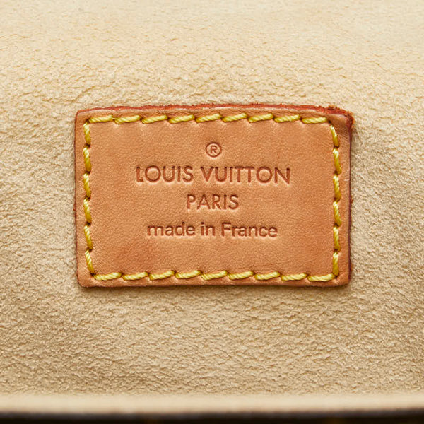 ルイ ヴィトン モノグラム ハドソンPM ショルダーバッグ ハンドバッグ M40027 ブラウン PVC レザー レディース LOUIS VUITTON 【中古】