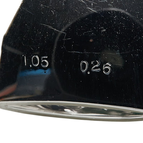 K18WG ホワイトゴールド ひすい1.05ct ダイヤ0.26ct ベネチアン チェーン ネックレス レディース 【中古】