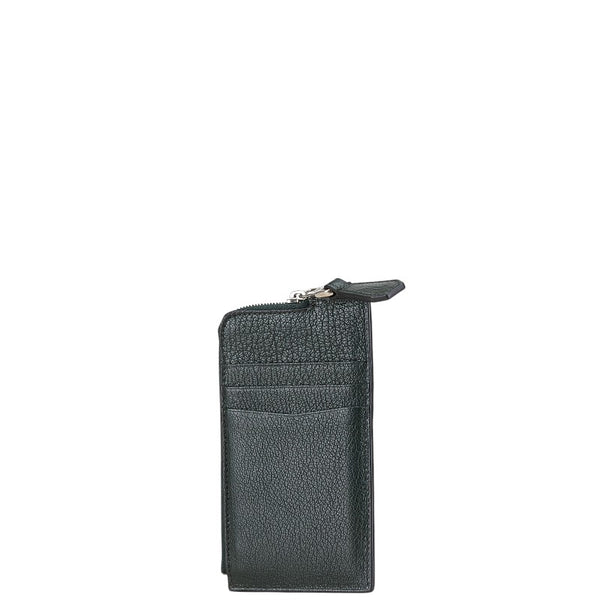 ダンヒル カードケース コインケース フラグメントケース グリーン レザー レディース Dunhill 【中古】