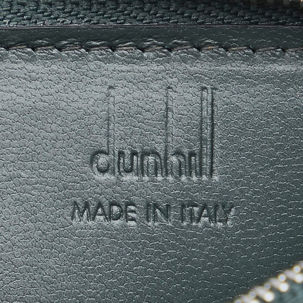 ダンヒル カードケース コインケース フラグメントケース グリーン レザー レディース Dunhill 【中古】