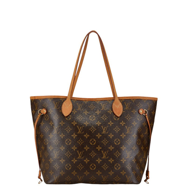 ルイ ヴィトン モノグラム ネヴァーフルMM トートバッグ M40156 ブラウン PVC レザー レディース LOUIS VUITTON 【中古】